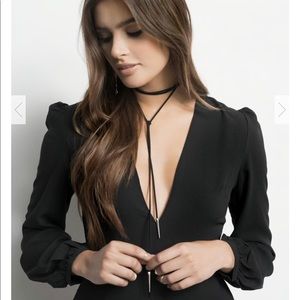 Kendra Scott Pierce Lariat Necklace Silver